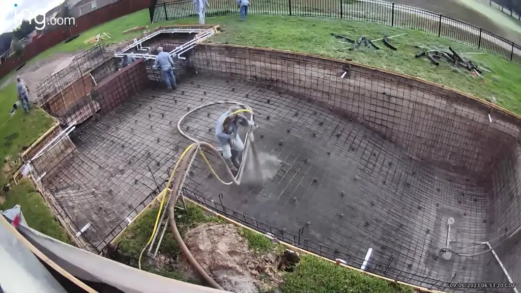 Real build footage: Steel & plumbing